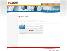 Tablet Screenshot of ialstart.it
